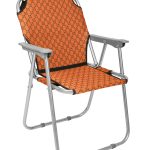 Patterned beach chair